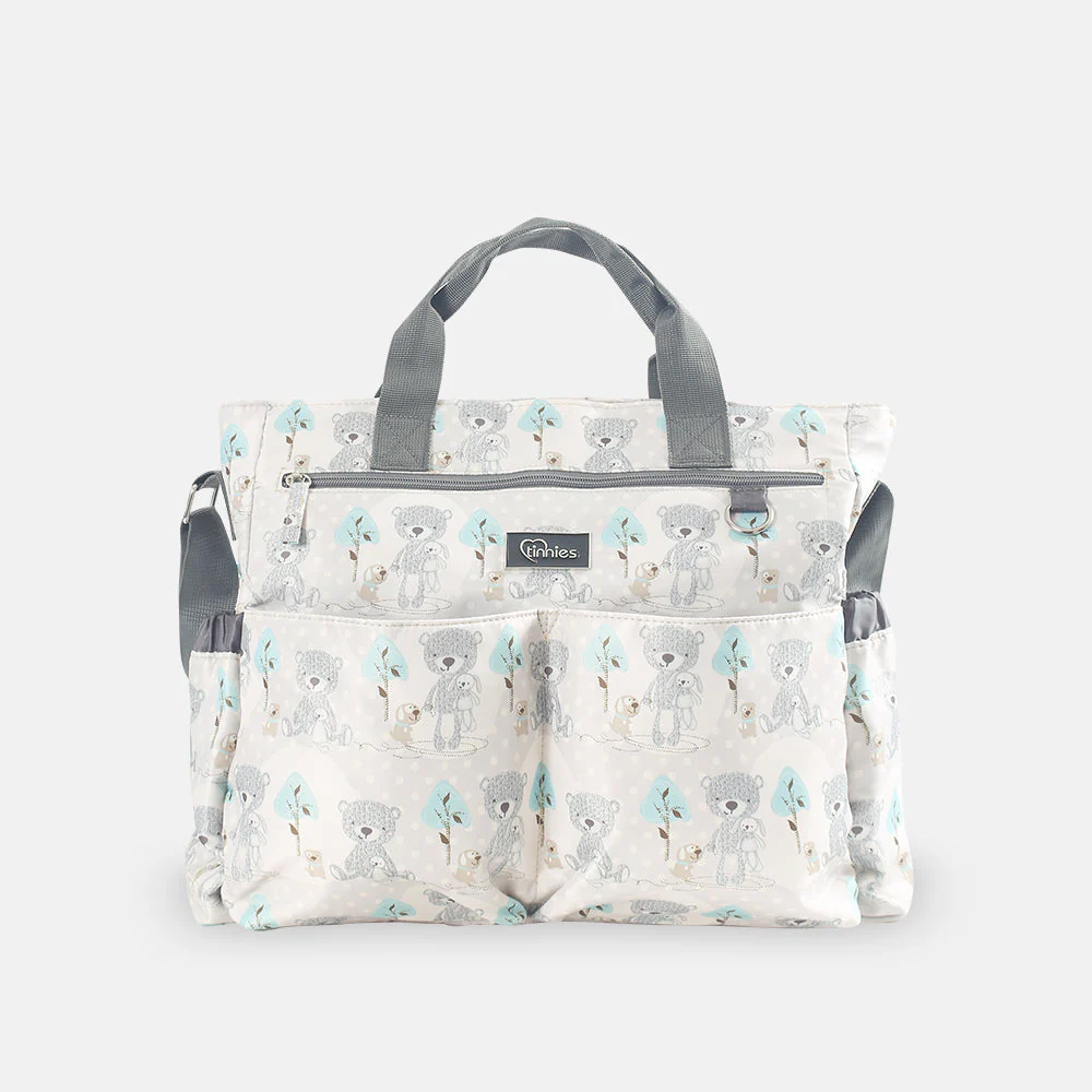 Tinnies Baby Diaper Bag Bear - Image 2