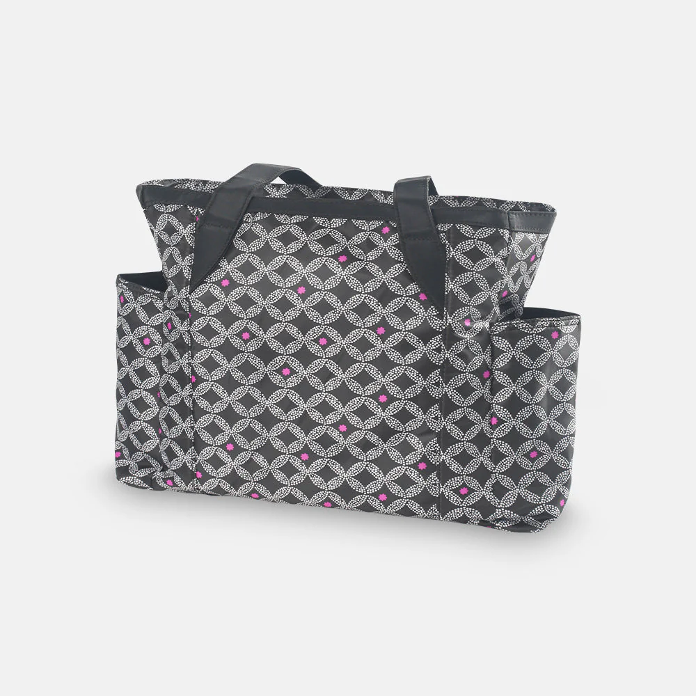 Tinnies Baby Diaper Bag Black Printed - Image 3