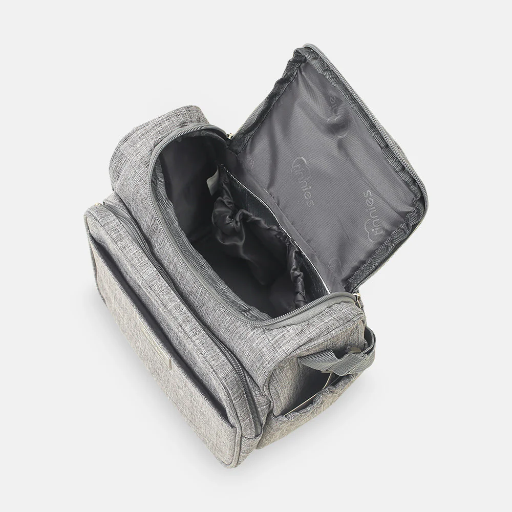 Tinnies Baby Diaper Bag (S) Grey - Image 3