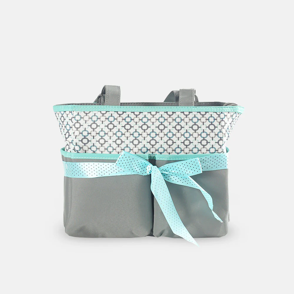 Tinnies Baby Diaper Bag Set Textured - Image 3