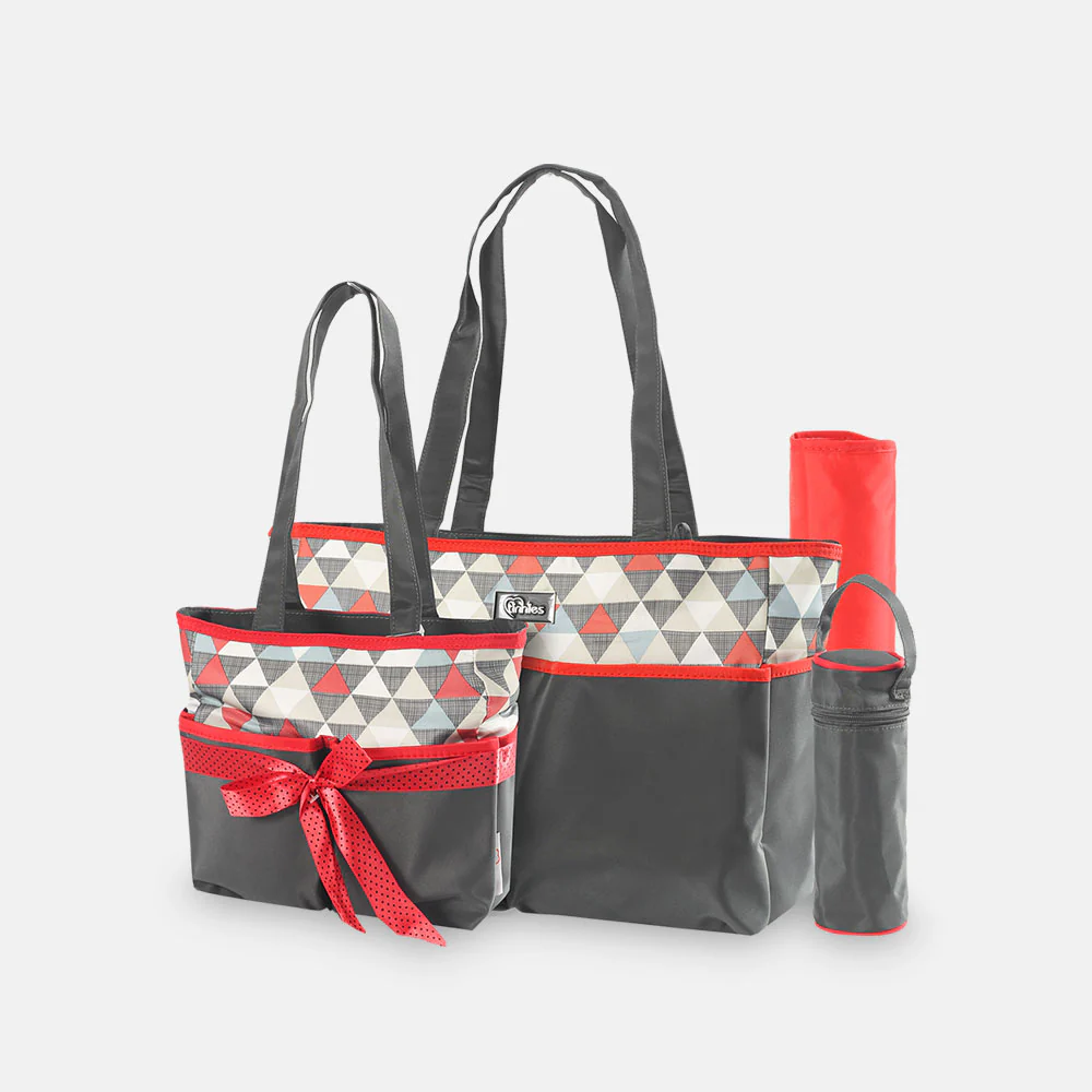 Tinnies Baby Diaper Bag Set Triangle