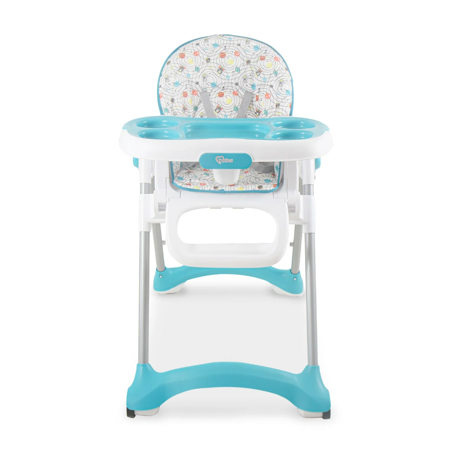 Tinnies Baby High Chair - Blue - Image 2