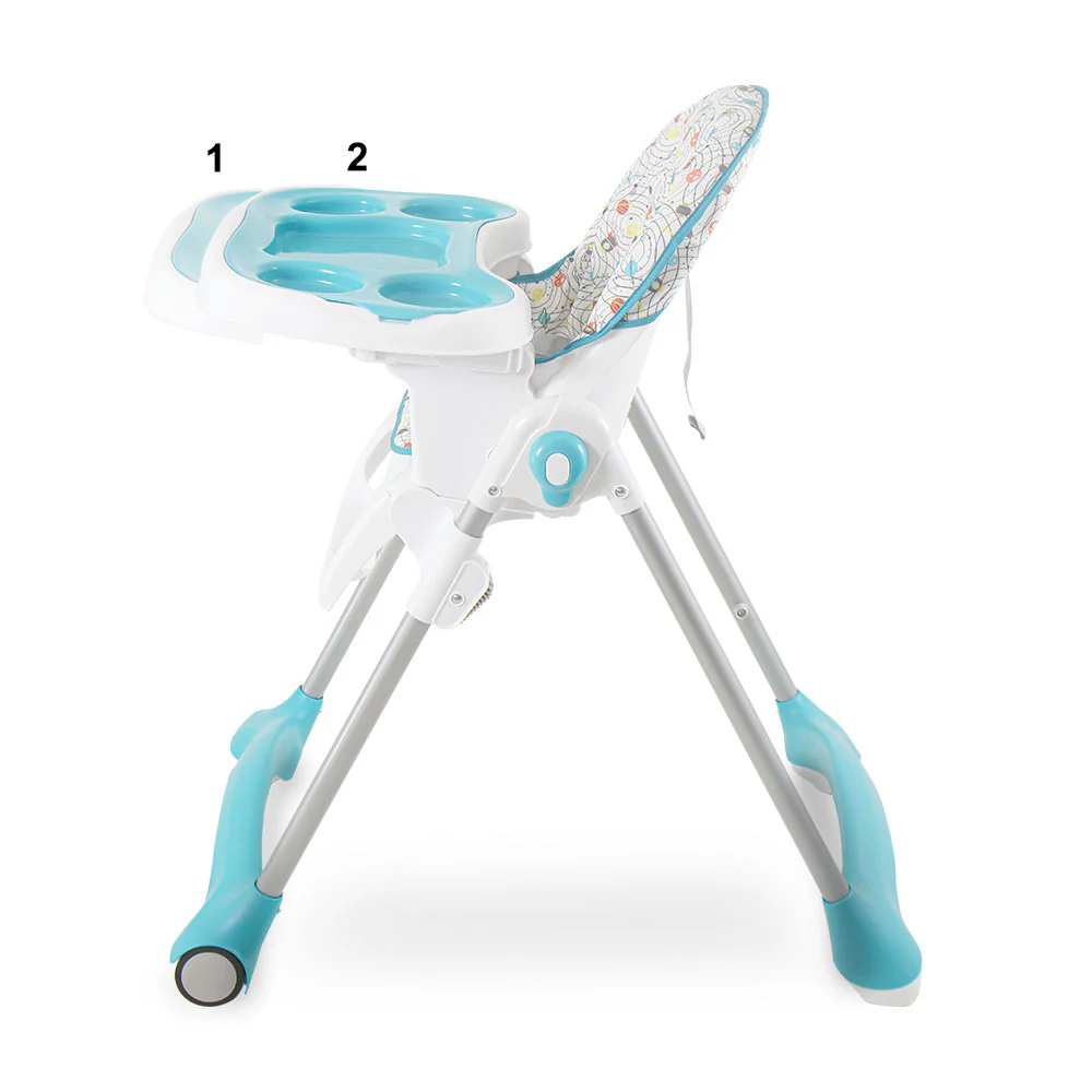 Tinnies Baby High Chair - Blue - Image 4