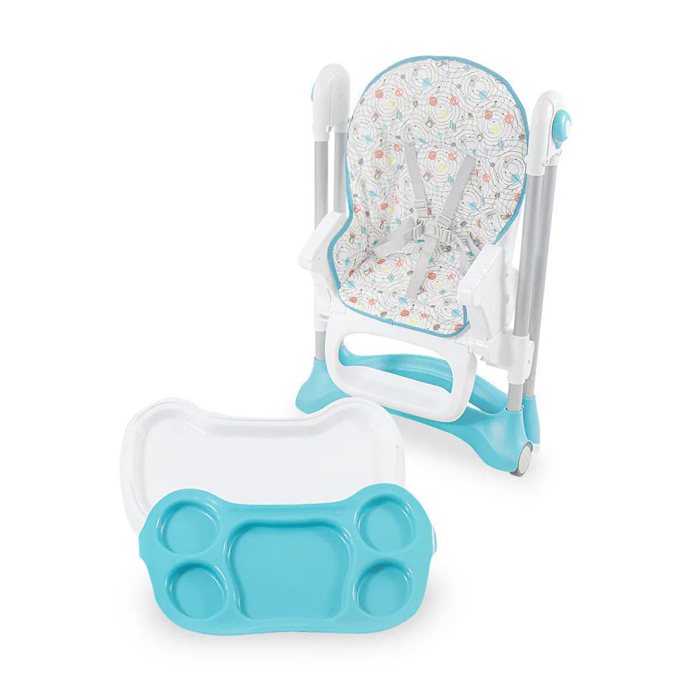 Tinnies Baby High Chair - Blue - Image 8