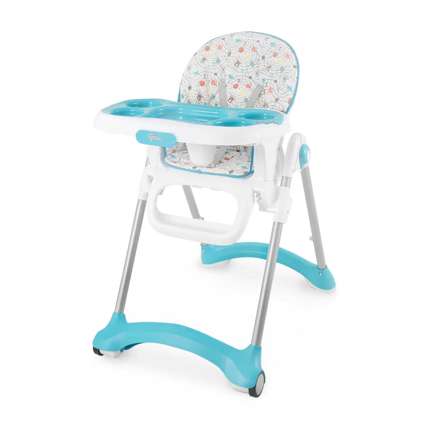 Tinnies Baby High Chair - Blue - Image 9