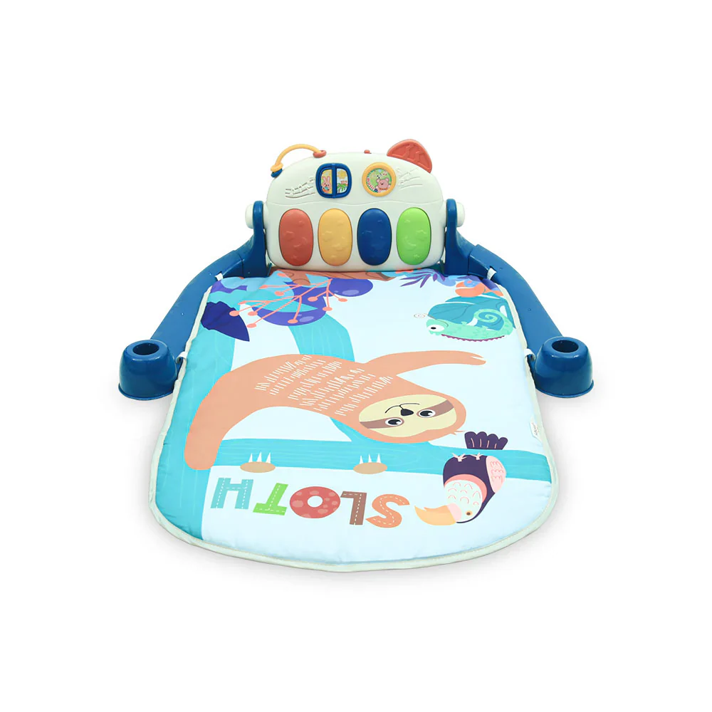 Tinnies Baby Piano Play Gym & Activity Mat Blue (0–36 Months) - Image 2