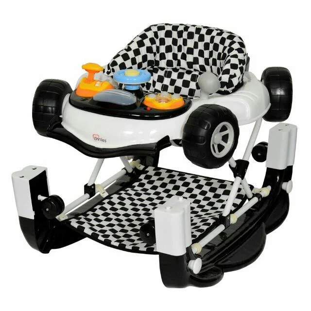 TINNIES BABY WALKER W/ROCKING Black