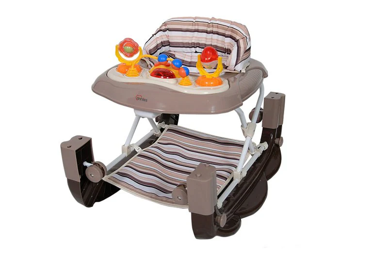 TINNIES BABY WALKER W/ROCKING Grey