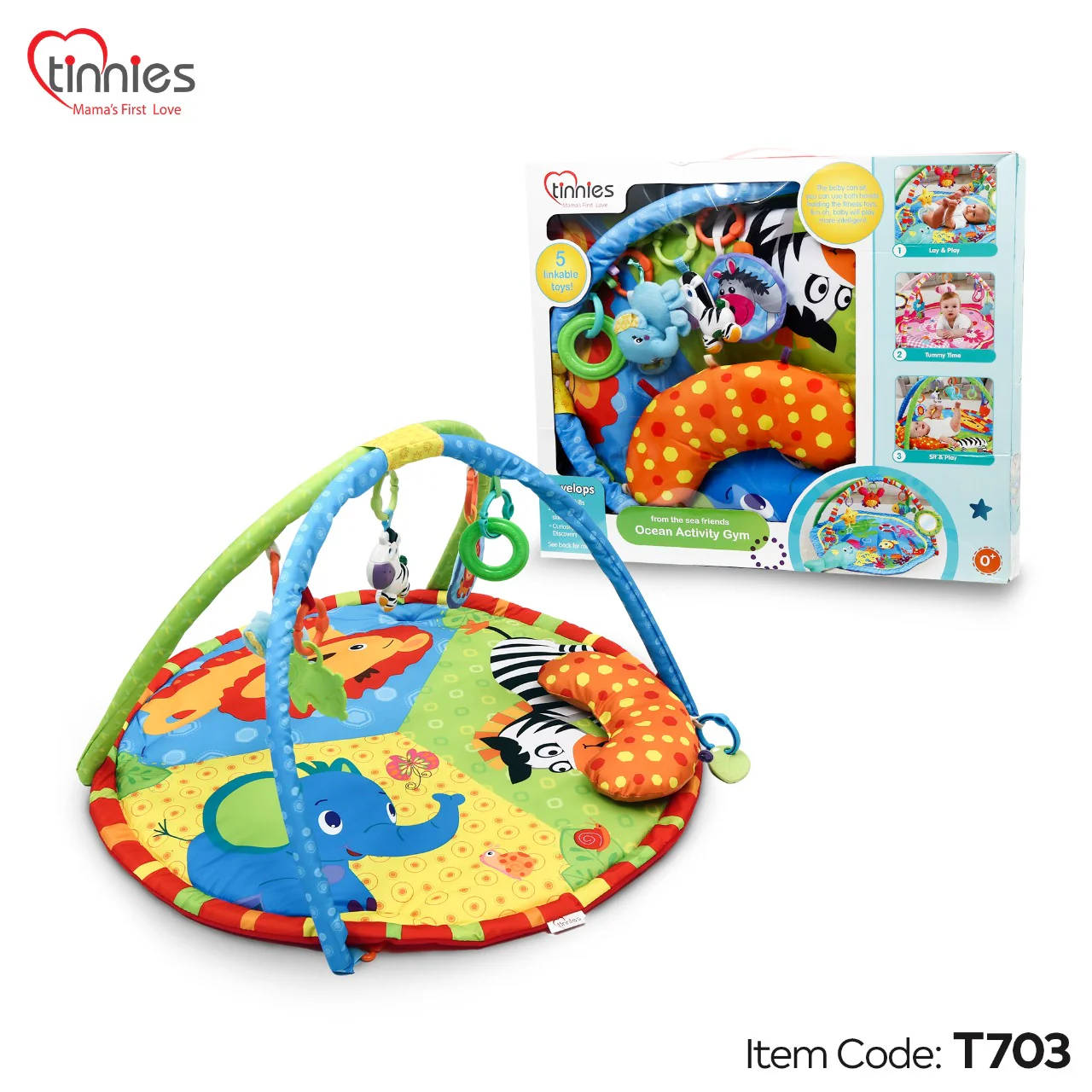 Tinnies Ocean Activity Gym Green
