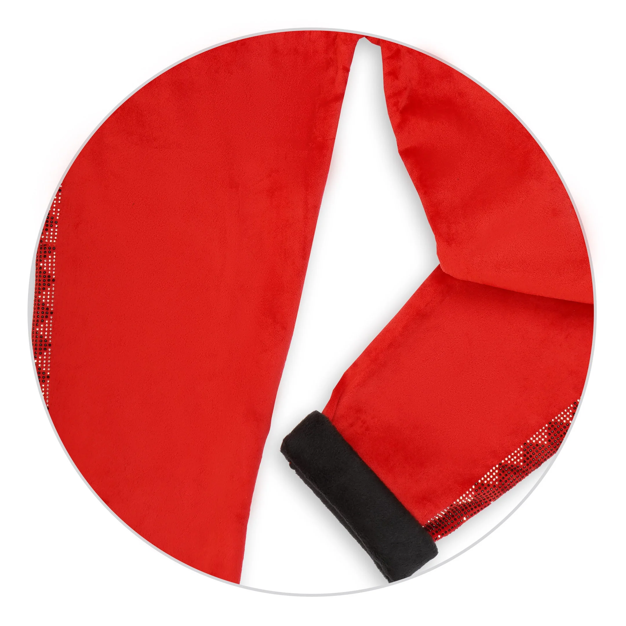 Velvet Tights Beads Red - Sunshine - Image 6